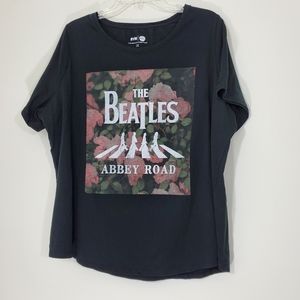 The Beatles Black Abbey Road Tee, Size 1X